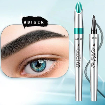 🔥Waterproof 3D tattoo pencil with 4 fork tips for microblading