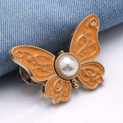 🦋 No-Sew Butterfly Jean Clips – Instant Waist Adjuster for Jeans, Skirts & More ✨