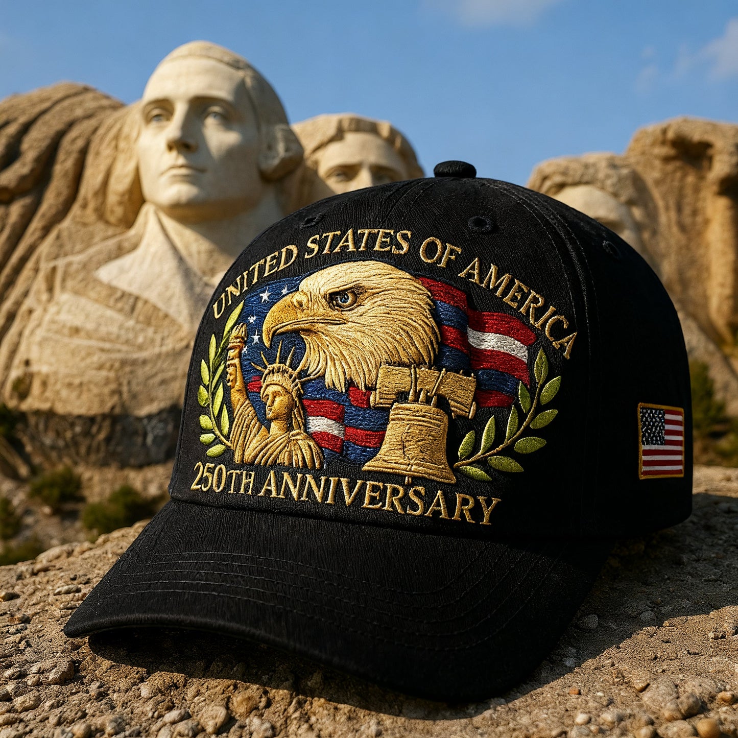 🗽Eagle & Liberty – United States 250th Anniversary Hat🦅(Breathable & Lightweight Comfort & Unisex Fit)