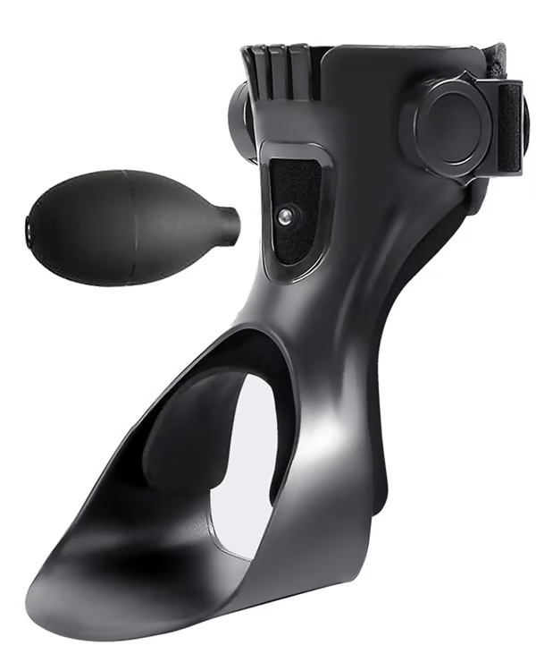 Foot drooping and inversion orthosis