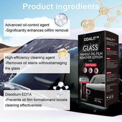Automotive Handheld Oil Flmr Cream,Glass Decontamination Without Traces,Window Oil Film Cleaning,FastCleaning