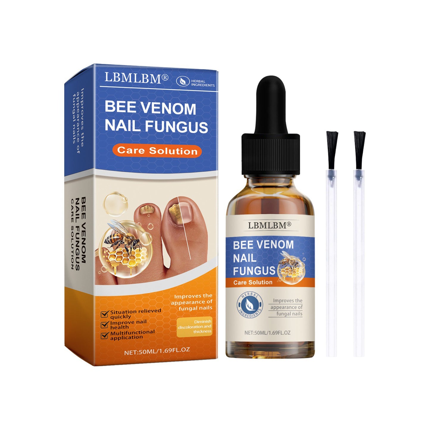 🐝🐝 LBMLBM™  Bee Venom Nail Fungus Treatment Solution: A Complete Solution to Nail Fungus🌟👣