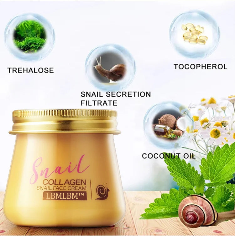 Snail Hydrating Anti-Wrinkle and Rejuvenating Cream