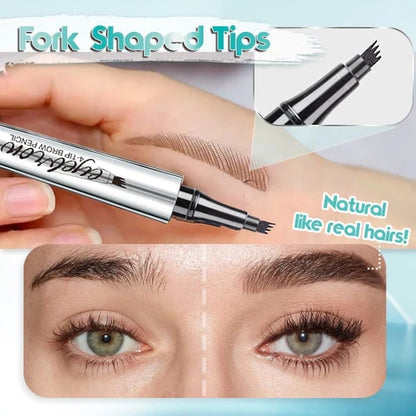 🔥Waterproof 3D tattoo pencil with 4 fork tips for microblading