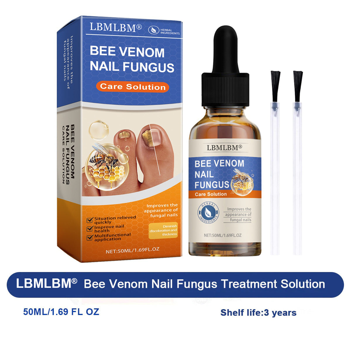 🐝🐝 LBMLBM™  Bee Venom Nail Fungus Treatment Solution: A Complete Solution to Nail Fungus🌟👣