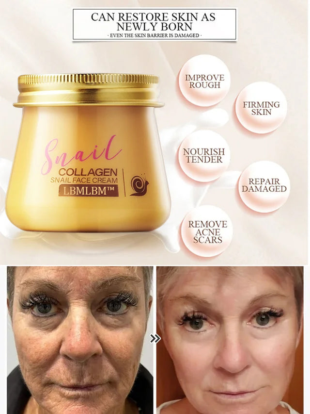 Snail Hydrating Anti-Wrinkle and Rejuvenating Cream