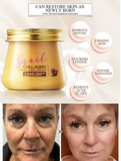 Snail Hydrating Anti-Wrinkle and Rejuvenating Cream