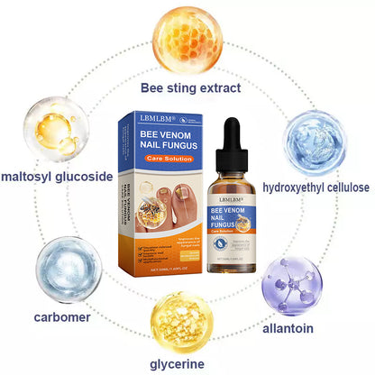 🐝🐝 LBMLBM™  Bee Venom Nail Fungus Treatment Solution: A Complete Solution to Nail Fungus🌟👣
