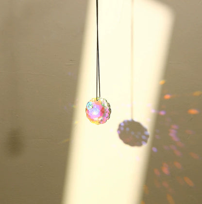 "Dancing Light & Rainbow" Crystal Pendant-Catch the Sunlight · Release the Rainbow · Brighten Every Space