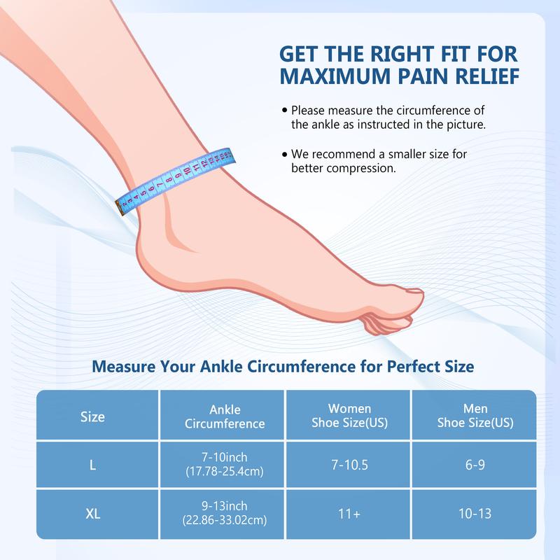 ❄️🔥ODALIT Cold & Hot Therapy Ankle Wrap: Flexible Gel Ice Pack for Fast Relief of Plantar Fasciitis, Sprains, and Swelling.