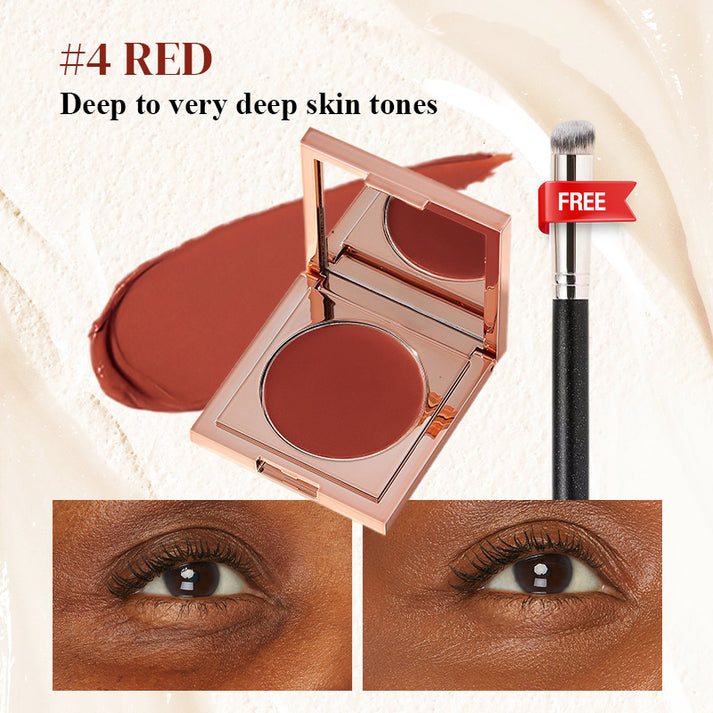 ⏰ Limited Stock! 50% OFF :"Radiant Awake" Under-Eye Color Corrector + Free Brush | Bright, Crease-Free Dark Circle Defense 🎀