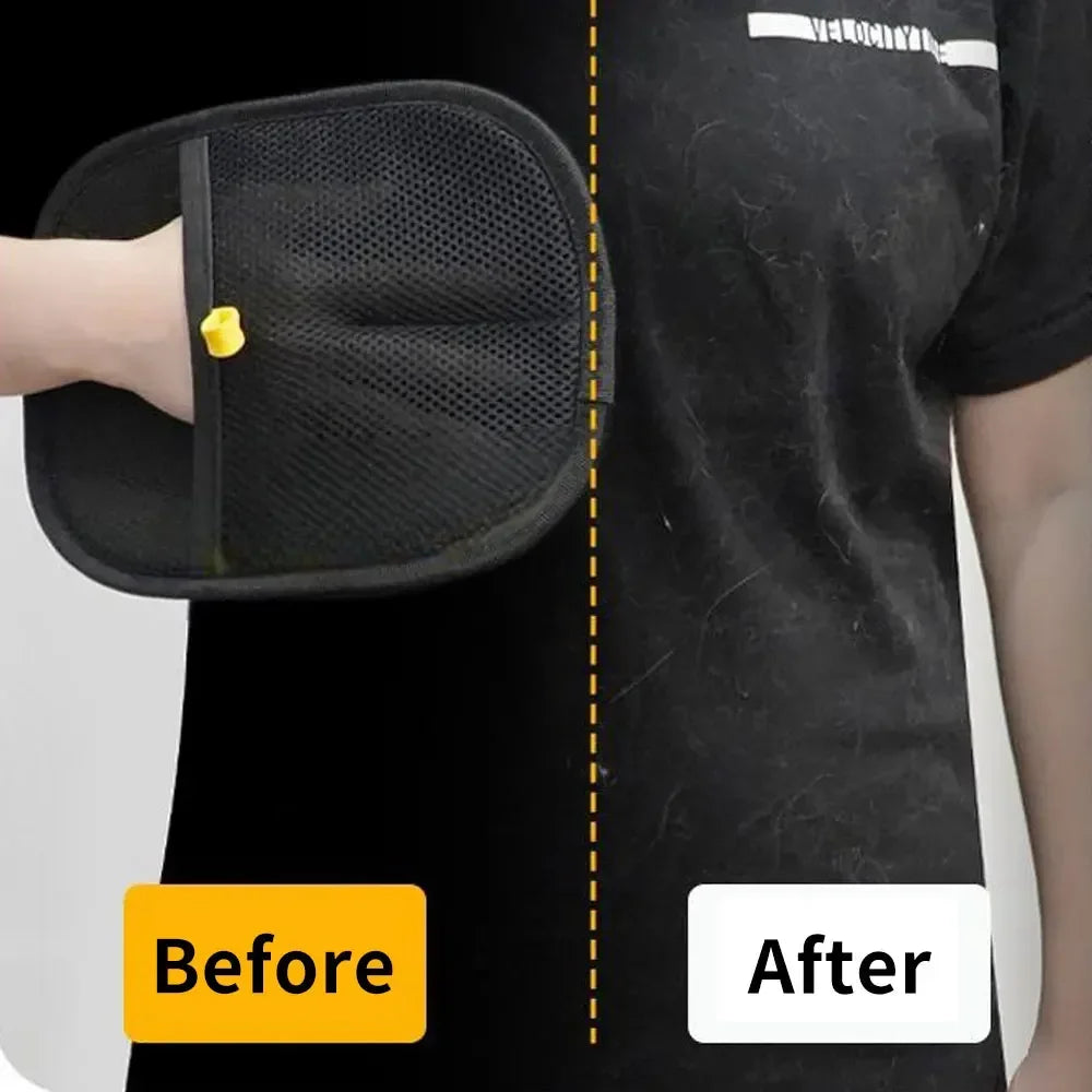 🔥Limited Time Sale - Pet Grooming Gloves Static Dedusting Brush Pet Hair Remover Brush Removing Dog Cat Hair From Sofa Carpet Clothes Tool Supplies