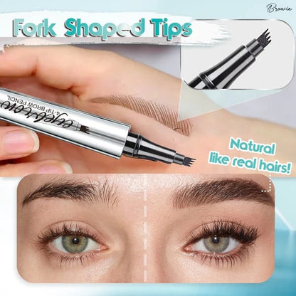 🔥Waterproof 3D tattoo pencil with 4 fork tips for microblading