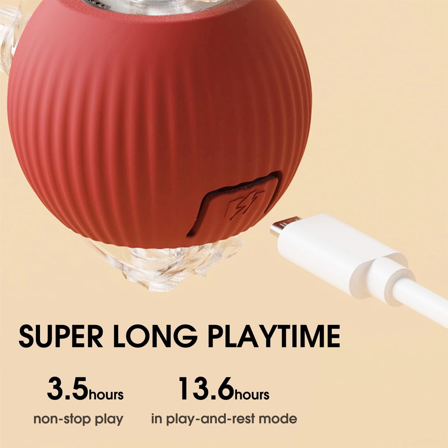 🔥Smart Chase Interactive Pet Ball-Pet Activity Toys&Pet Training Toys🐾