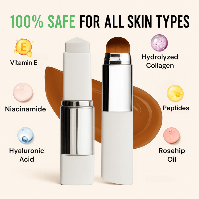 🔥LAST 3 HOURS: 70% OFF! 🔥 Color-Adapting Cream Stick – Flawless Skin in One Swipe (Skincare + Makeup)