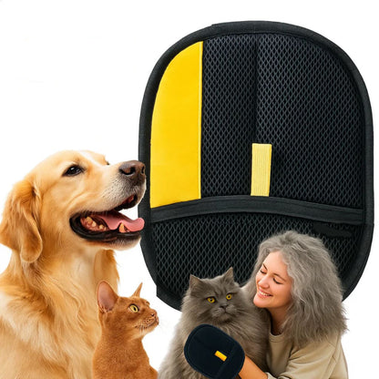 🔥Pet Grooming Gloves Static Dedusting Brush Pet Hair Remover Brush Removing Dog Cat Hair From Sofa Carpet Clothes Tool Supplies