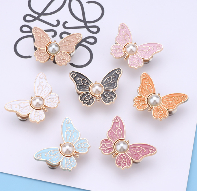 🦋 No-Sew Butterfly Jean Clips – Instant Waist Adjuster for Jeans, Skirts & More ✨