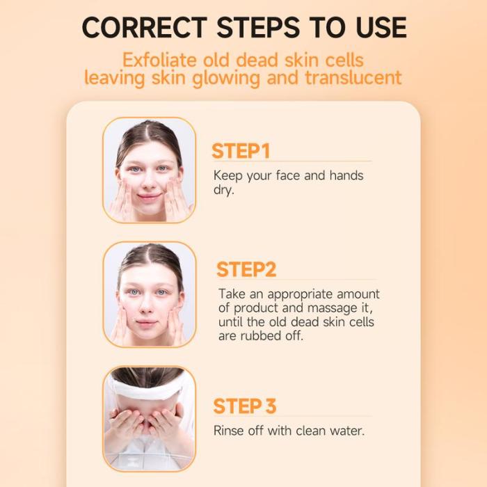 🔥Orange Enzyme Exfoliating Gel — Deep Clean, Brighten & Hydrate – All in One Natural Gel